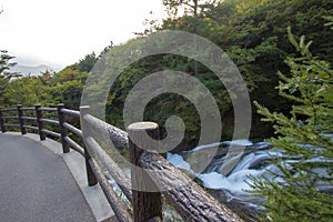 Ryuzu Falls,Nikko,Tochigi Prefecture,Japan.