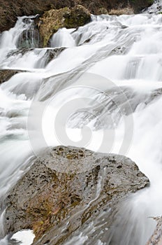 Ryuzu Falls in the Yugama River.