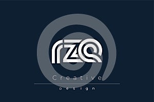 RZE Creative Unique Modern Letter Logo Design