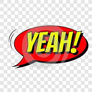 Collection multicolored comic sound Effects.