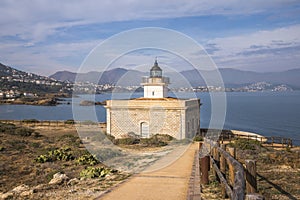 S\'Arenella Lighthouse, Catalonia photo