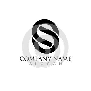 S Business corporate letter logo design