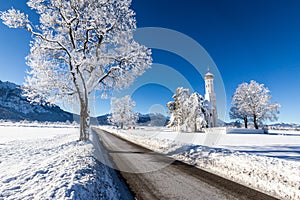 S. Coloman catholic church near Schwangau, Germany