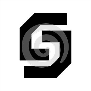 S, CSC, LSL, CC initials geometric letter company logo