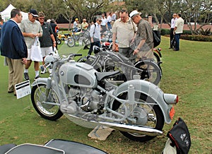 1960s german motorcycle in lineup