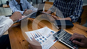 It`s great collaboration with business people, analyzing graphs, charts on the table and having a laptop with