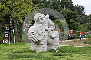 ItÃ¢â¬â¢s a korean temple