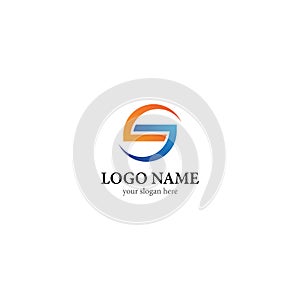 S Letter logo business