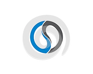 S letter logo vector icon