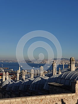 SÃ¼leymaniye Mosque in Istambul, Turkey photo