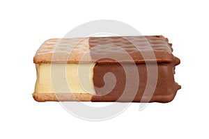 S`mores ice cream sandwich