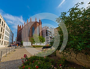 První kostel postavený v berlín německo 