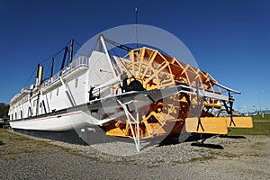 S.S.Klondike along Yukon River in Whitehorse, Canada