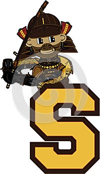 S is for Samurai Warrior