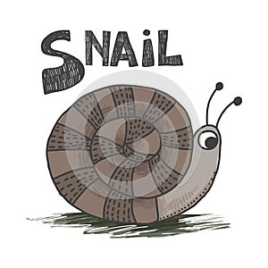 S for Snail