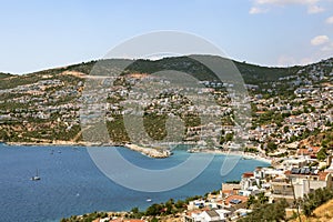 It`s stunning coves, beaches, islands charming and nature with at Kalkan. Antalya- Turkey