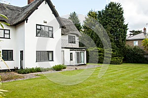 1930's thatched house