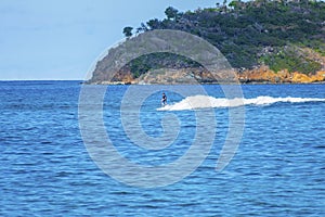 S Thomas United States Virgin Islands, Royalty free Ocean sports background, Surfboarding