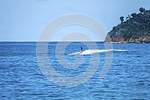 S Thomas United States Virgin Islands, Royalty free Ocean sports background, Surfboarding