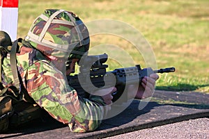 SA 80 firing