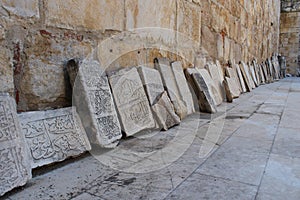 Ä°sa Bey camii tombstones