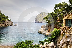 Sa Calobra harbor