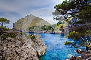 Sa Calobra on Majorca photo