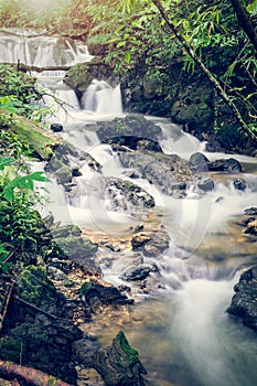 Sa Nang Manora cascade waterfall, Phang Nga, Thailand