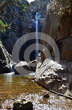 sa spendula waterfalls, Villacidro, Sardinia photo