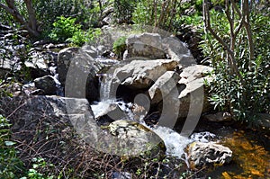 sa spendula waterfalls, Villacidro, Sardinia photo