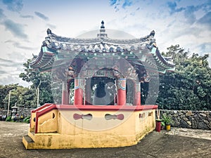 Am Sa Temple near eongsan Ilchulbong (Sunrise Peak), one