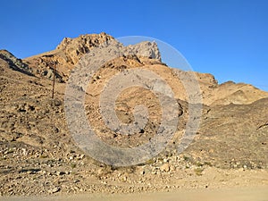 Sa'al steps mountain, Oman