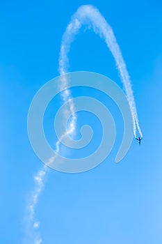 Saab JAS 39D Gripen EBS HU on the airshow