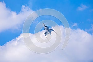 Saab JAS 39D Gripen EBS HU on the airshow