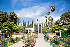 Saadi mausoleum in Shiraz