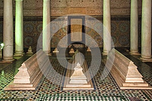 Saadian Tombs. Marrakesh . Morocco