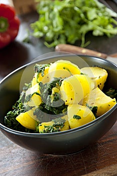 Saag Aloo