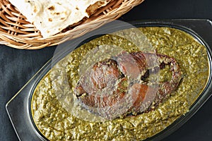 Saag Fish is a north Indian vegetable