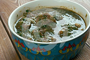 Saag Gosht