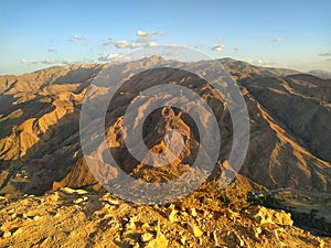 Saal steps mountains , Muscat sultanate of Oman