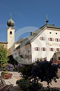 Saalbach in Austria photo