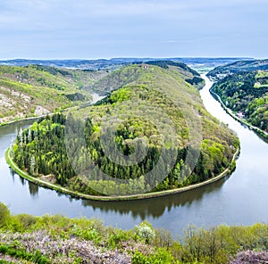 Saar loop at Mettlach