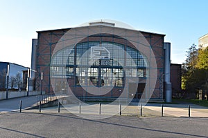 SaarbrÃ¼cken, Germany - 11 05 2025: Front of E-Werk SaarbrÃ¼cken