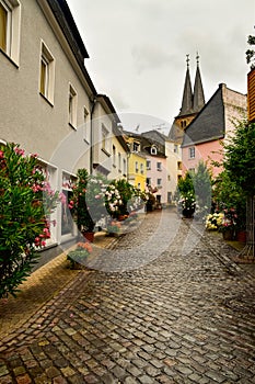 Saarburg city on the Moselle