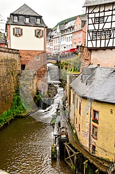 Saarburg city on the Moselle