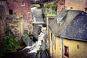 Saarburg city on the Moselle