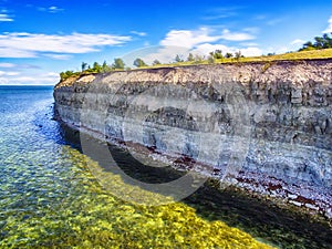 Saarema Island, Estonia: Panga or Mustjala cliff