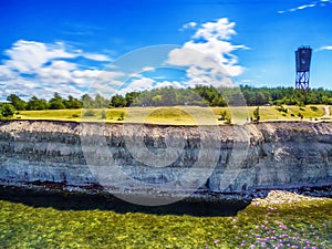 Saarema Island, Estonia: Panga or Mustjala cliff