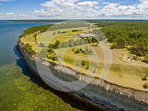 Saarema Island, Estonia: Panga or Mustjala cliff photo