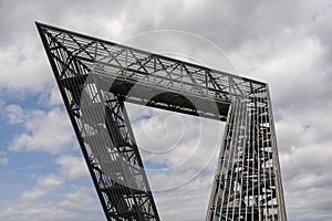 The Saarpolygo above Ensdorf, Germany